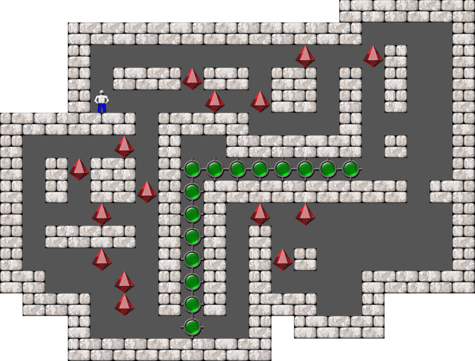 Sokoban Sonic 3 level 53